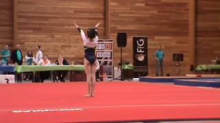 Valérie Championnat De Gym 15 05 2016 Libramont