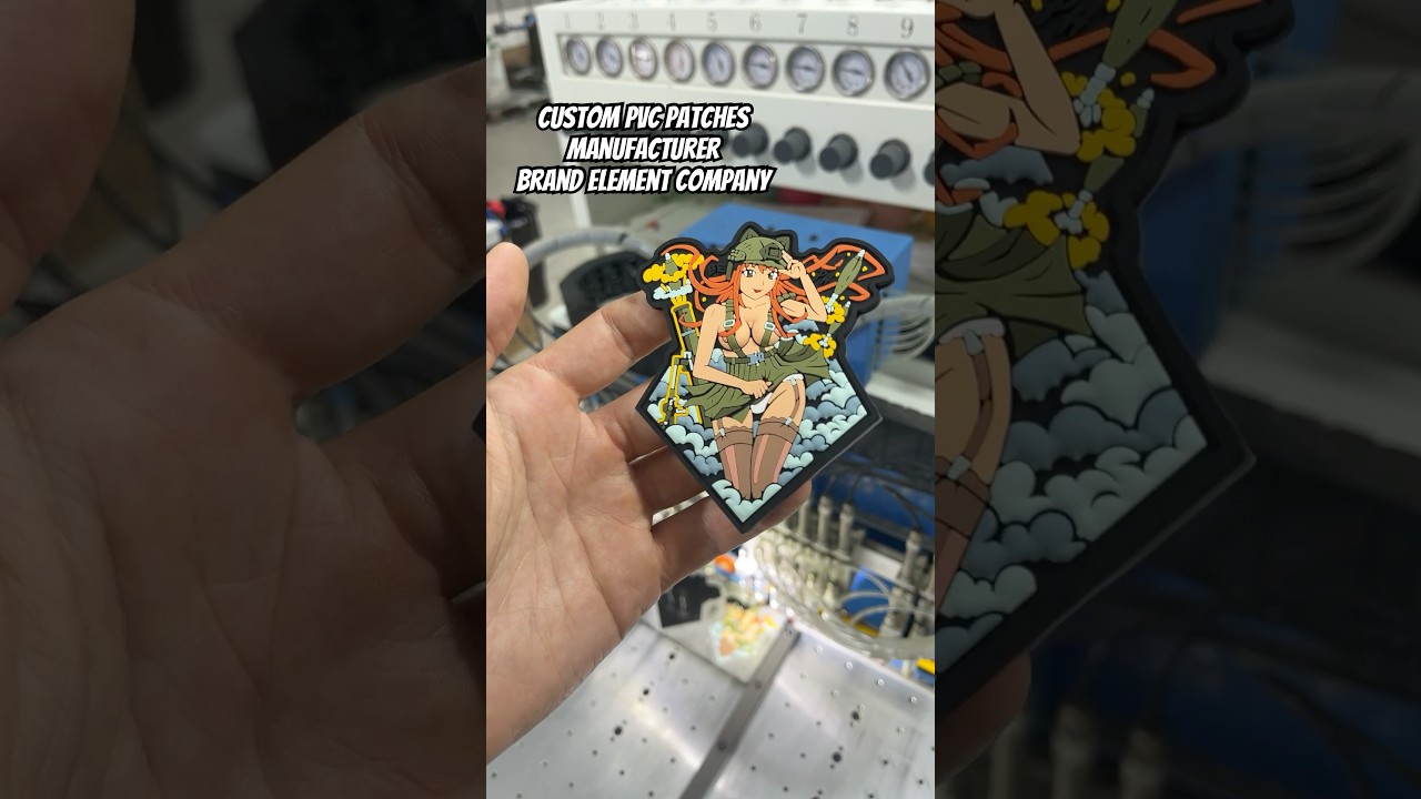 Custom PVC patches manufacturer- Brand Element company from Ukraine 