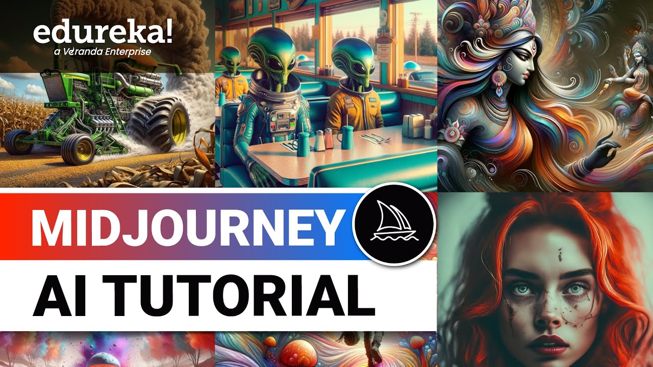 What is Midjourney | Midjourney AI Tutorial | Learn How To Use Midjourney Under 10 Minutes | Edureka