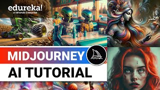 What is Midjourney | Midjourney AI Tutorial | Learn How To Use Midjourney Under 10 Minutes | Edureka