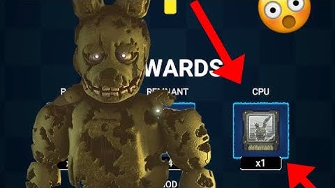 I Unlocked The Springtrap CPU… | Fnaf ar.   (March 2020)