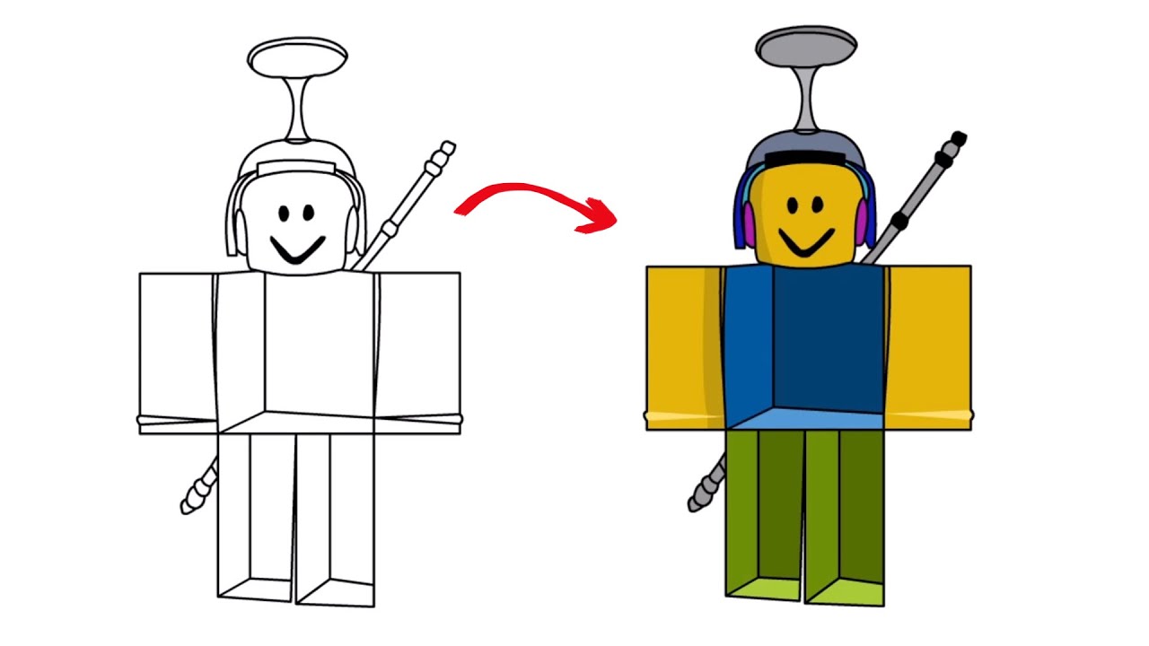 Drawings Of Roblox Avatars