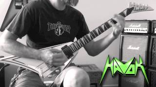 Havok - Waste Of Life Guitar Cover