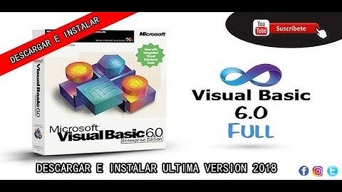 descargar e instalar visualbasic 6 full portable 2018