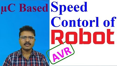 6. [ μC:AVR ]  DC motor interfacing with microcontroller : Speed control of Robot [ Part II ]