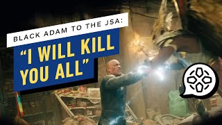 Black Adam to The JSA: "I Will Kill You All" | Comic Con 2022