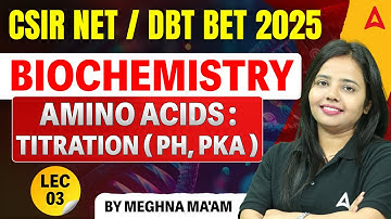 CSIR NET 2025  | DBT JRF 2025 | Biochemistry Part-3 | Life Science Complete Preparation |