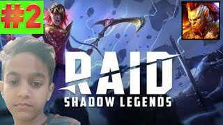 RAID; - [Chapter 1 PART #1] battle with legends