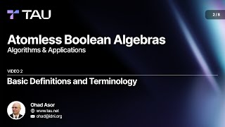 Atomless Boolean Algebras - Basic Definitions and Terminology - 2 / 8 Net Worth