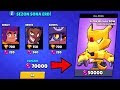 28.000 KUPANIN REKOR SEZON ÖDÜLÜ ve ALTIN MECHA CROW ALDIM !!! - Brawl Stars