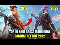 TOP 10 Skin GROZA Súng Trường Mạnh Nhất Trong Garena Free Fire 2022 | Rikaki Gaming | Free Fire