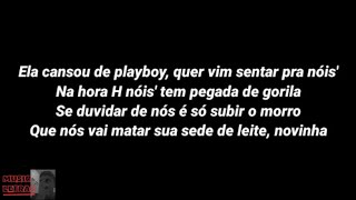 A Cara do Crime 2 (Letra/Legendado) "Cansou de Playboy" - MC Poze, MC Cabelinho, Xamã e Bielzin
