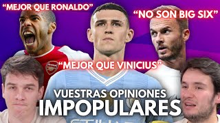 ¿FODEN MEJOR QUE VINICIUS? | VUESTRAS OPINIONES IMPOPULARES #1