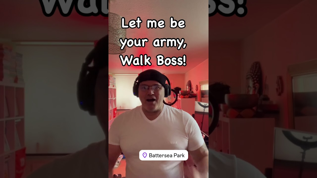 Walking Fitness Boss To Get You In Shape, No Excuse Interval Walking Battersea Park, London