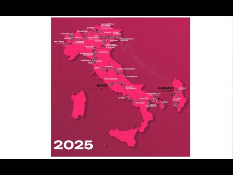 2025 Giro d'Italia - Details of every stage!