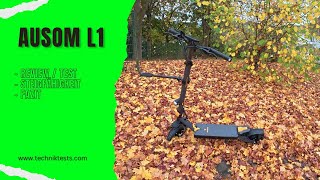 E-scooter with a huge range of features - Ausom L1 ABE in test / REVIEW - awesome COMPLETE PACKAG...