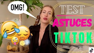 TEST ASTUCES TIKTOK!! (bye mes sourcils mdr........)