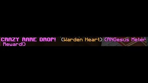Warden Heart At 250k Rev XP- Hypixel Skyblock