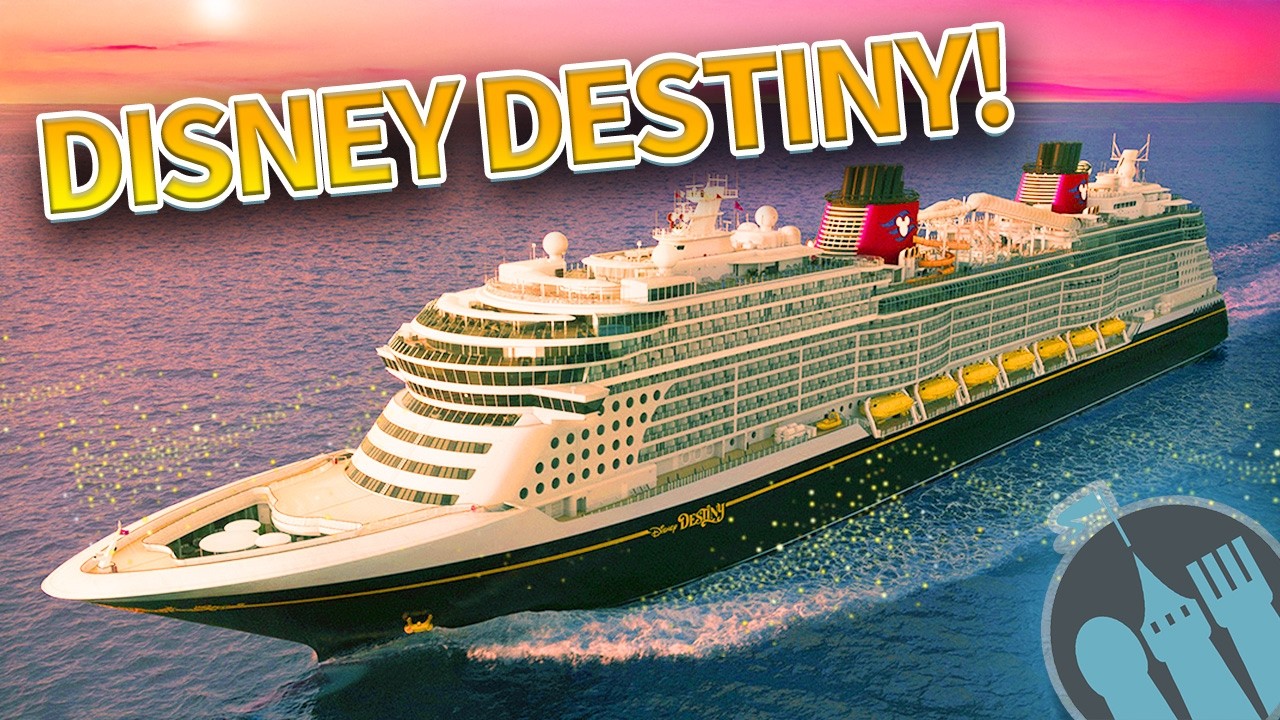 FIRST CRUISE Aboard the Disney Destiny -- Secret Character Experiences, NEW Bars, Hidden Details