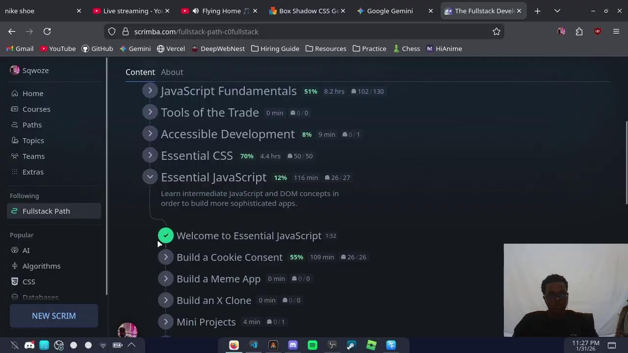 Coding Everyday Until I Can Build A Fullstack Application - Day 9 - YouTube