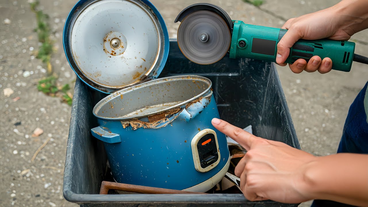 Throwing away a broken rice cooker is a big mistake, the contents ...