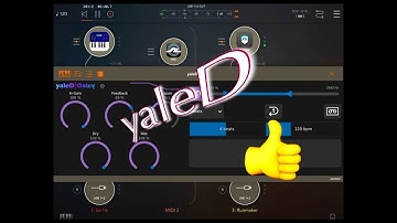 YaleD - AUv3 Reverse Delay by Sonosaurus - Demo for the iPad