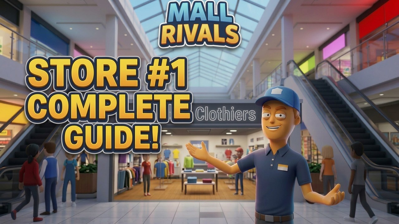 Mall Rivals Tutorial - Starting Your First Store - YouTube