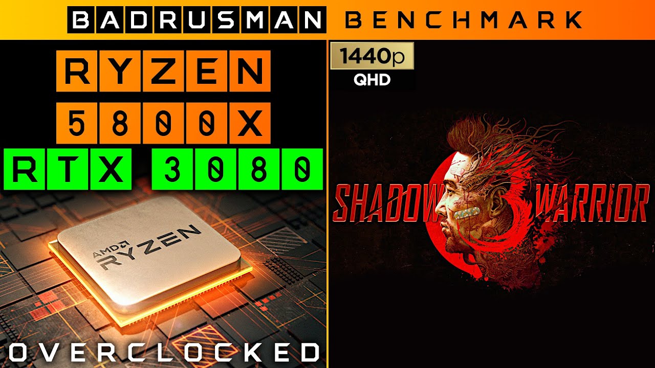 Shadow Warrior 3 | High | 1440p | R7 5800x | RTX 3080 | 16Gb 3800CL15