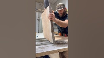 Ever seen a live edge chair? 🤔 #woodworking #youtubeshorts #shorts #asmr #liveedge #furniture