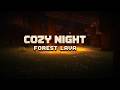 Fall Asleep in Minecraft 🔥 Warm Lava Night Ambience