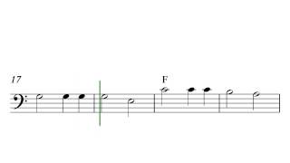 Waltzing Matilda - Free Easy Cello Sheet Music