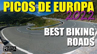 Best motorcycle roads in the Picos de Europa? Routes files to our 2022 Spain Tour tour linked below