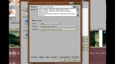 Sony Vegas Tutorial: How to Get Widescreen/HD Quality w/ YT and Batch Render
