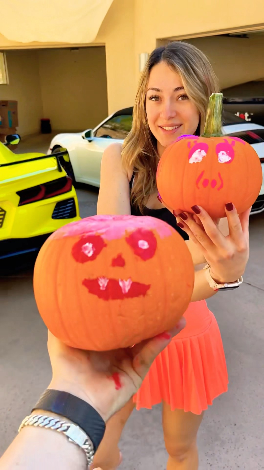 Which Pumpkin Did you Save?! ? @tleemclaughlin #shorts #pumpkins #halloween