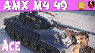 AMX M4 49 WOT Blitz ACE 5 kills 3.6k dmg | Littlefinger on World of Tanks Blitz