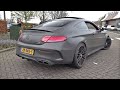 640HP Mercedes-AMG C63S Coupe with Decat Downpipes Stage 2 - Start, Revs &amp; Accelerations!