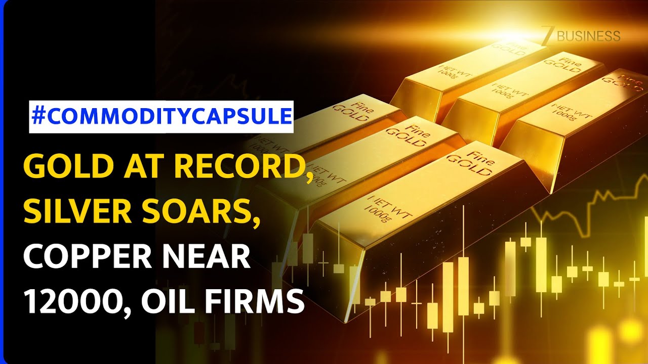 Gold Hits Record, Silver and Copper Surge on Fed Cut Hopes - YouTube