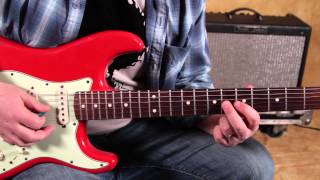 Video thumbnail of "Blues Guitar Lessons - Blues Phrasing with Scales and Arpeggios"