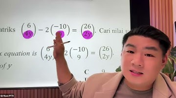 Matriks (Matrices) Bab 2 Form 5 (Matematik SPM)