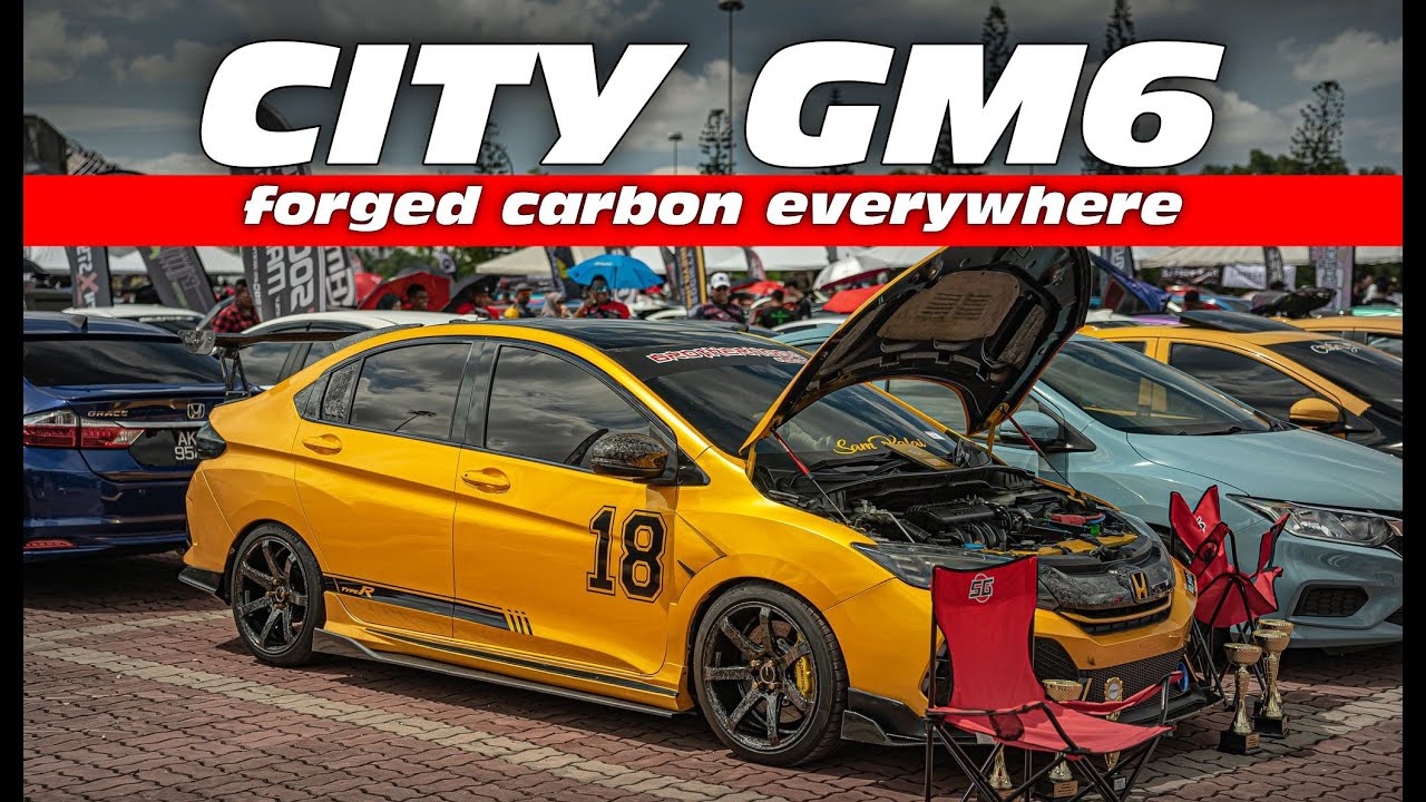 Honda City GM6 Modified Sana Sini Carbon YouTube