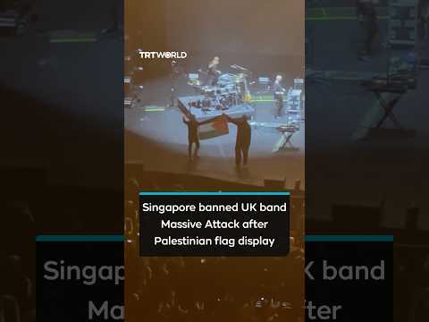Massive Attack Banned from Singapore After Displaying Palestine Flag Onstage