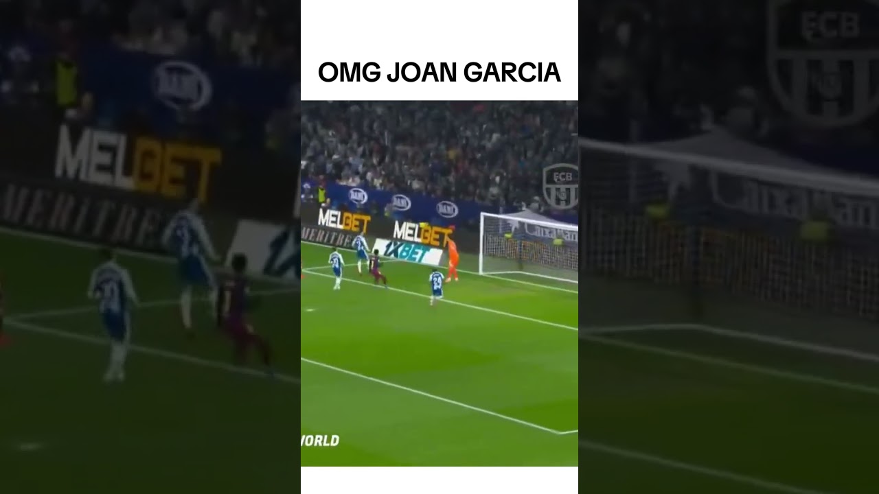 Joan Garcia INSANE One-Handed Save vs Espanyol | Barcelona Derby Highlights 2026