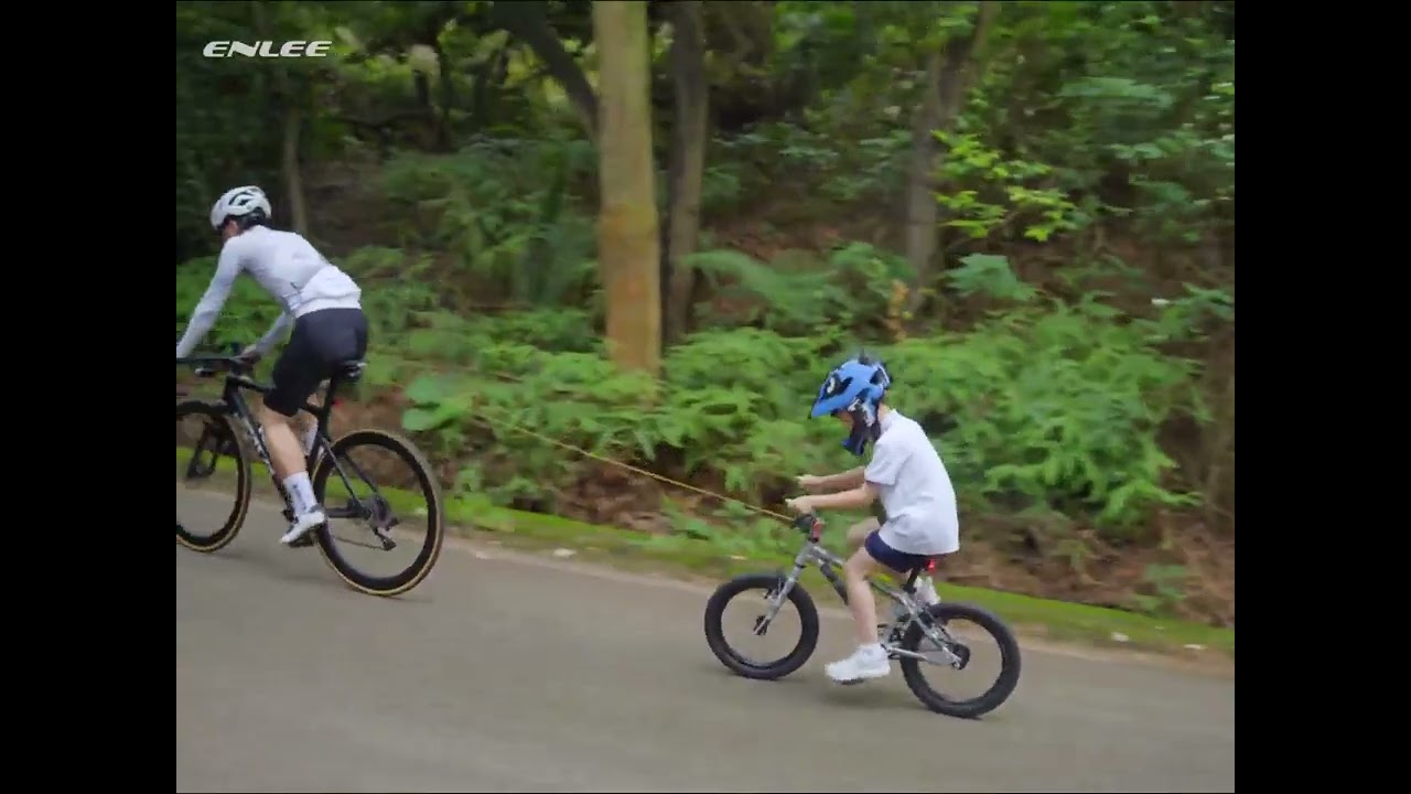 2nd generation traction rope——Cycling with your kids😍