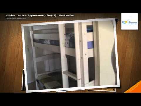 Location Vacances Appartement, Sète (34), 180€/semaine