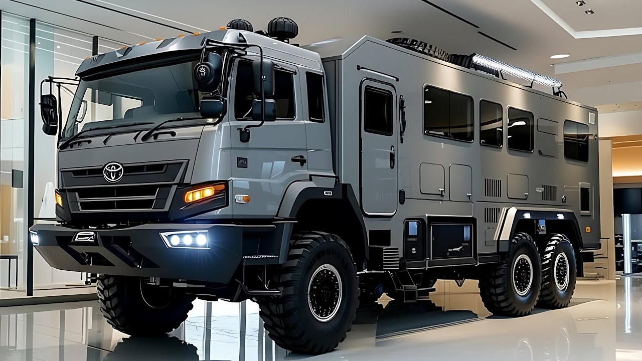 2026 Toyota HyperMax 6x6: El Motorhome Todoterreno Definitivo de Lujo 🚐🔥