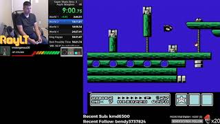 SMB3 Any% Warpless 58:18