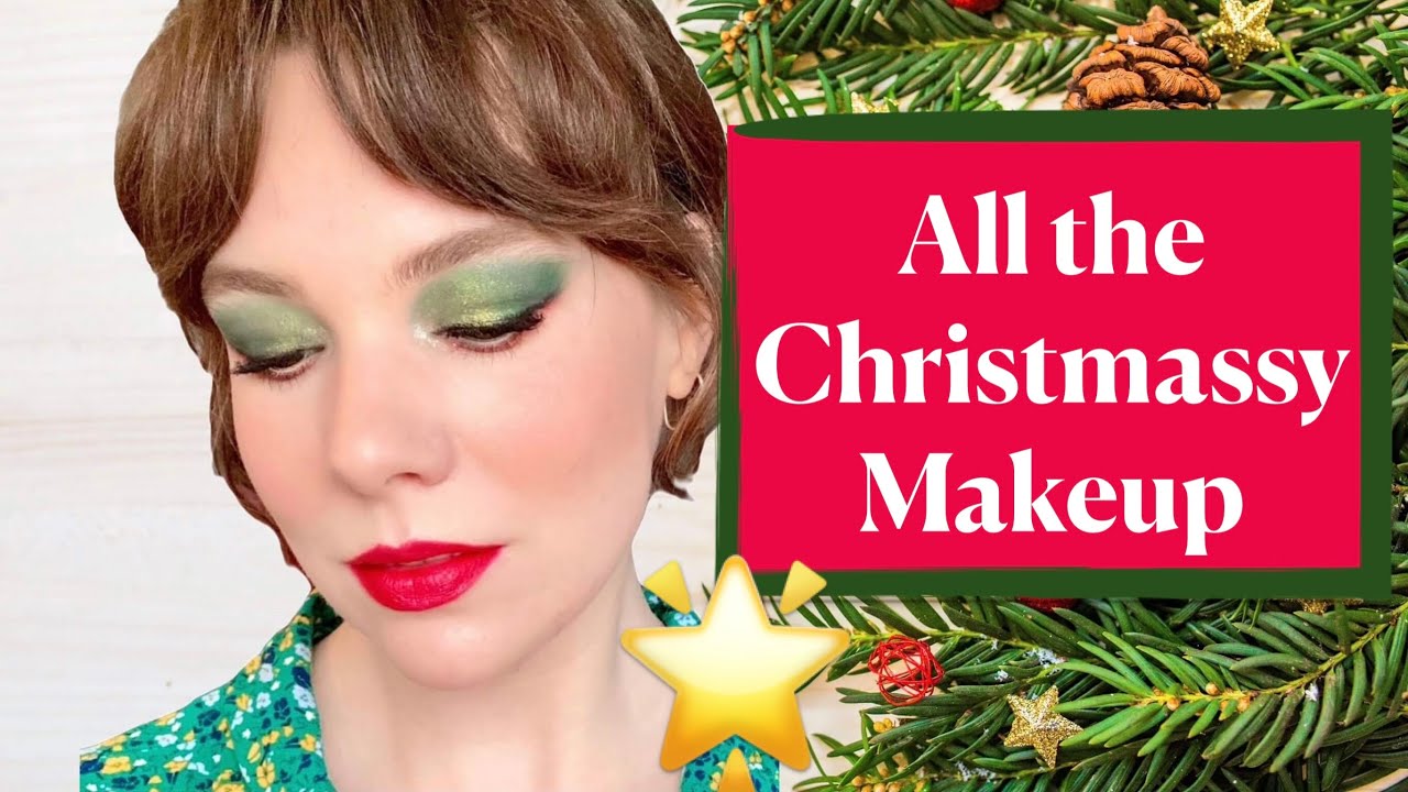 Christmas Makeup Look, with all my most Christmassy makeup! 🎄♥️ ✨ Katemas Day 12