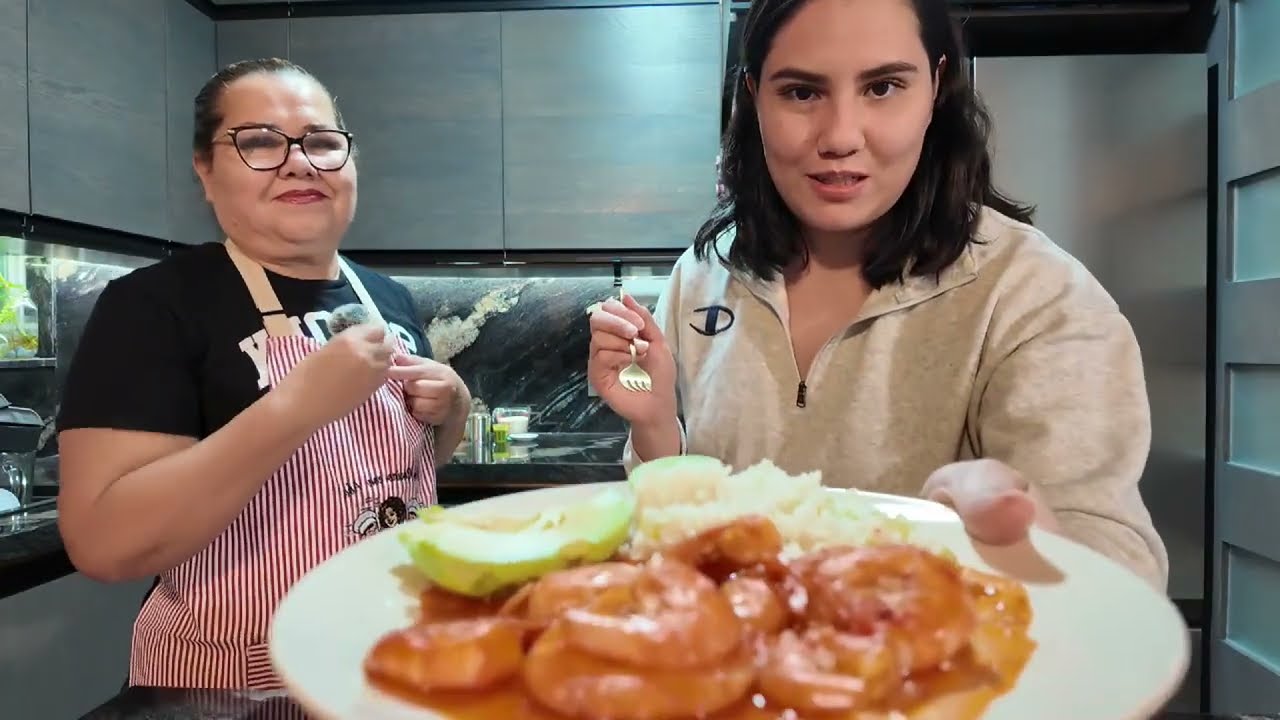 CAMARONES A LA DIABLA 🦐🔥 Receta Fácil y Picosita