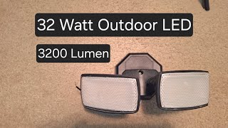 REVIEW - 32 Watt Outdoor LED Light