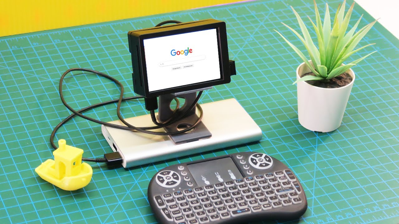 How to make a Portable MINI PC - Personal Computer (Mute Video) - YouTube